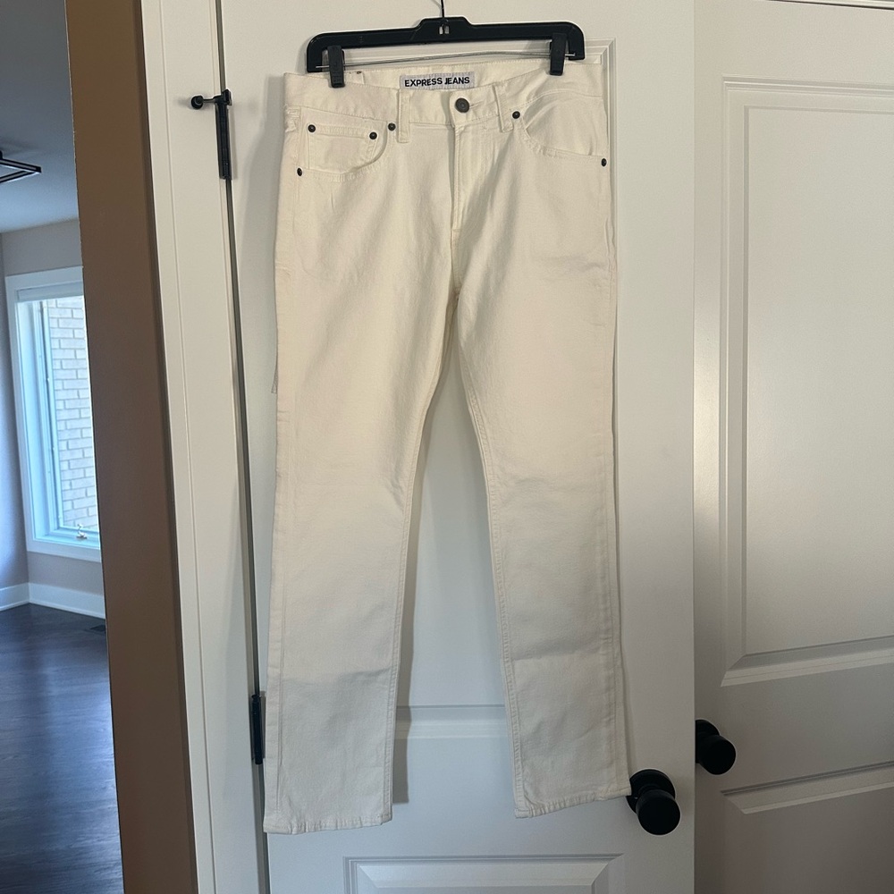 Express slim fit Rocco slim leg flex stretch jeans